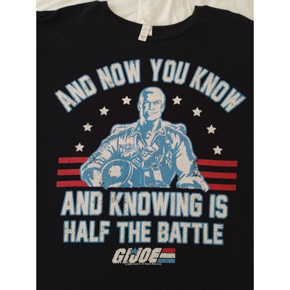 G.I. Joe PSA Black T-Shirt - Men's 2XL - SKU HP39400000